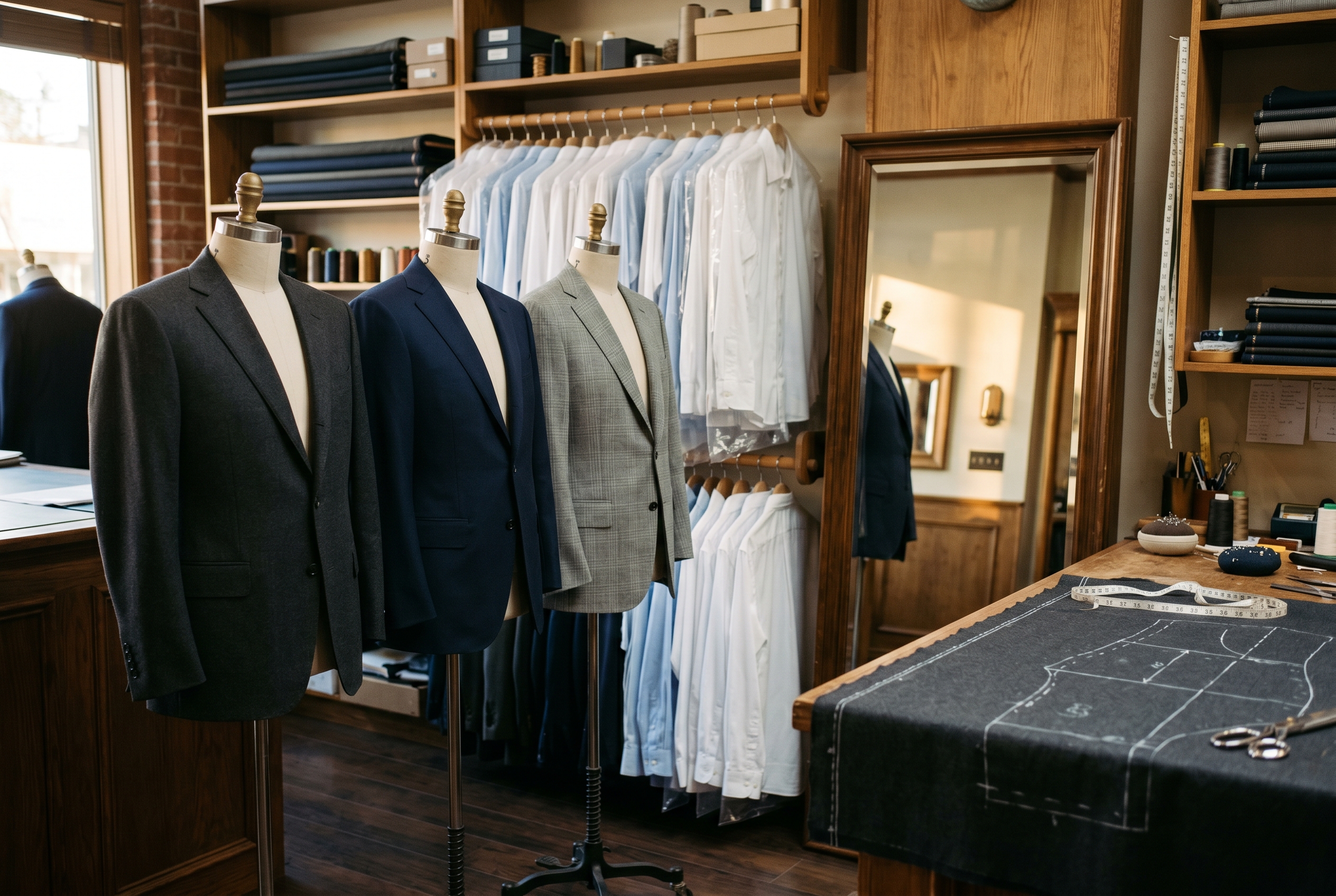 Inside Custom Tailoring By Fernando